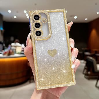 Glitter Case for Samsung Galaxy S25/S24 Sparkly Rhinestone Case