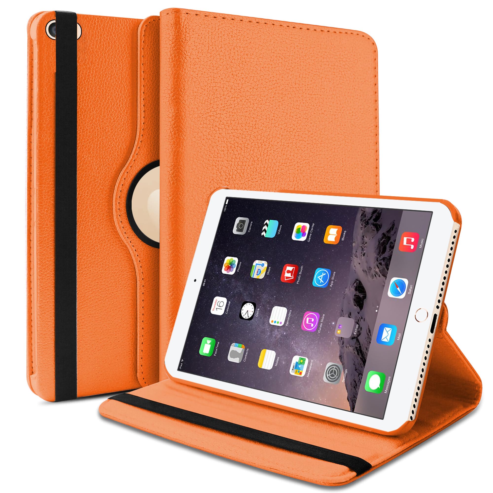TGK Rotating Cover for iPad Air 2 Covers ipad 9.7 inch A1566, A1567 (2014 Launch)- Orange (B00UQ89UQ6) Amazon Price History, Amazon Price Tracker