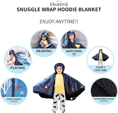 Miniatura 2 de Franco unisex-adult Kids Bedding Snuggle Wrap