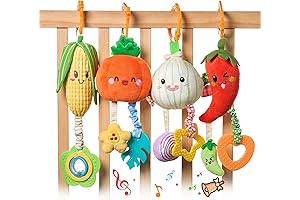 TUMAMA Hanging Baby Gym Toys, Explore A Garden Of Joy
