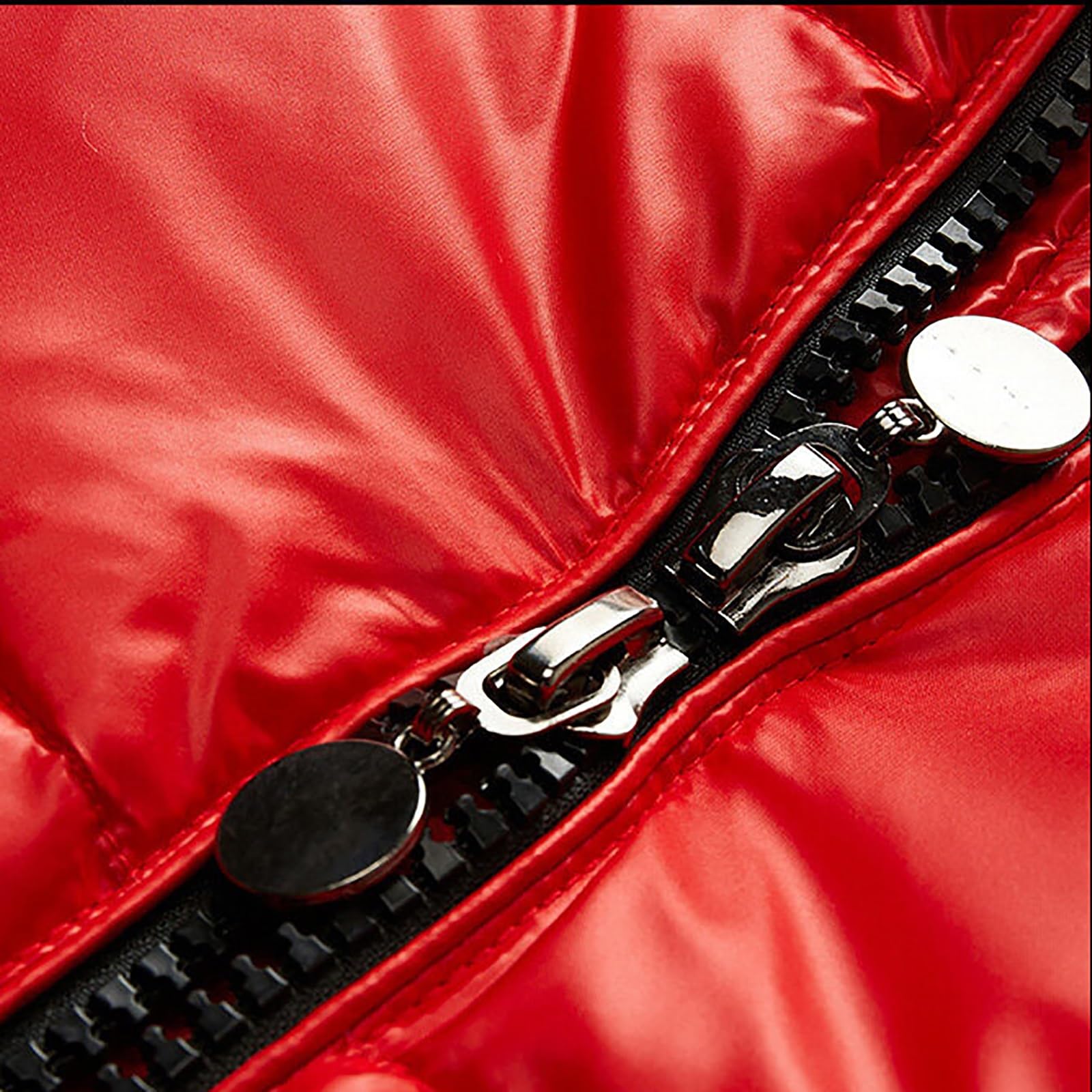 Giacca Trapuntata da Uomo Giacca Invernale con Calda Imbottitura Giacca con Cappuccio Antivento Collo Alto Zip Intera Giacche Outdoor con Tasche Giacca Sportiva