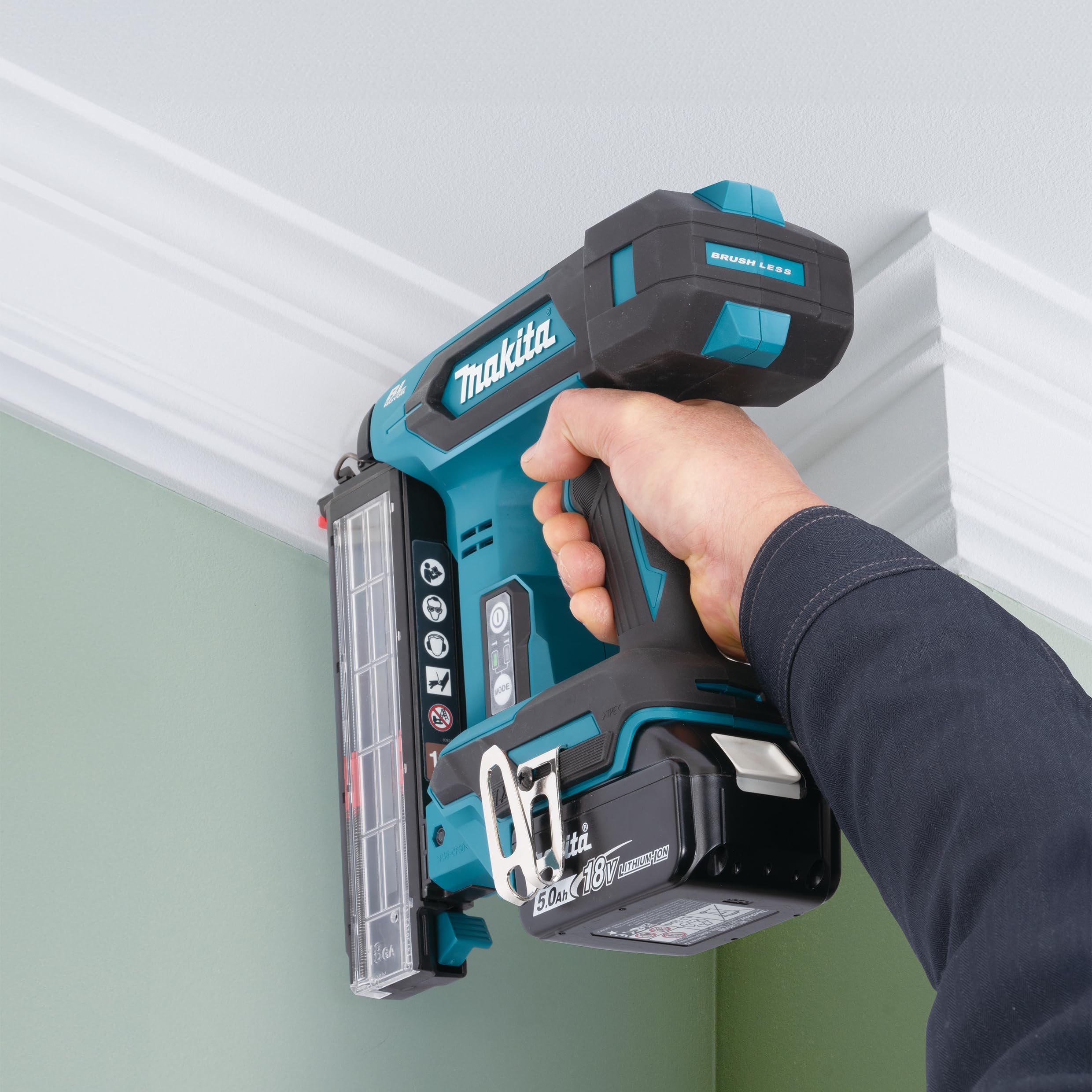 Makita DBN501Z gwoździarka akumulatorowa, 18 V (bez akumulatora, bez ładowarki)