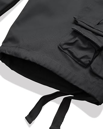 Men's Cargo Shorts, Relaxed Fit Hiking Bermuda Shorts | Relaxed Fit Bermuda Cargo Shorts with Multiple Pockets for Hiking, Work, Travel and Everyday Summer Wear