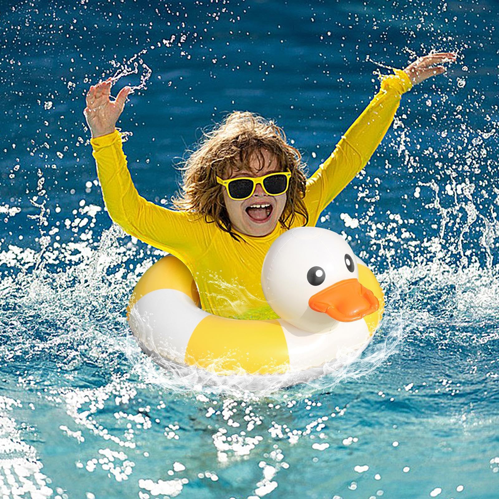Bouée De Natation Gonflable En Forme De Canard Pour Enfants Et Plaisir Estival PNG , Flotteur De Canard, Float De Piscine Jaune, Canard Gonflable Image PNG pour le téléchargement libre