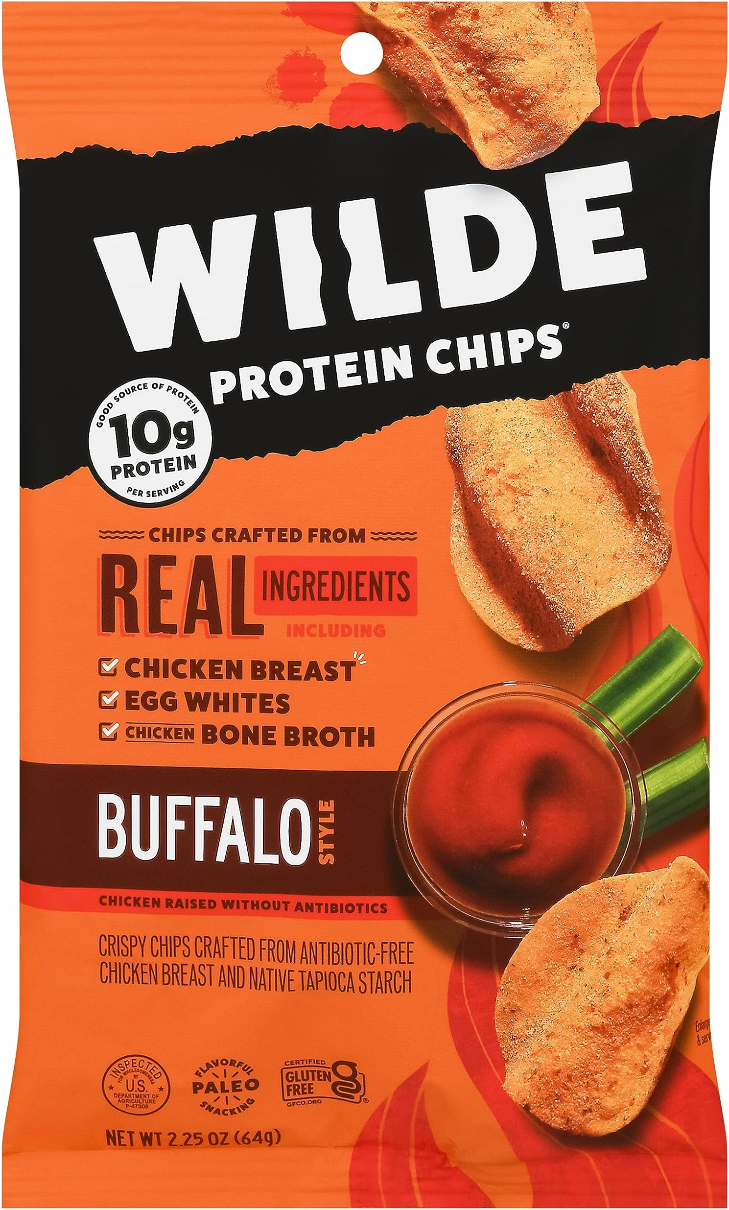 Buffalo Chicken Chips, 2.25 OZ
