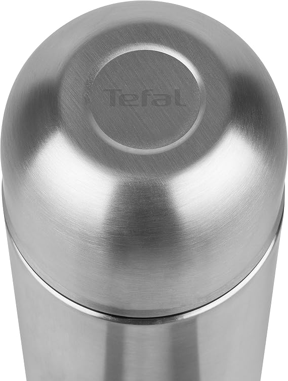 Tefal Senator Vacuum Flask, Stainless Steel, Silver, 9 x 9 x 30 cm