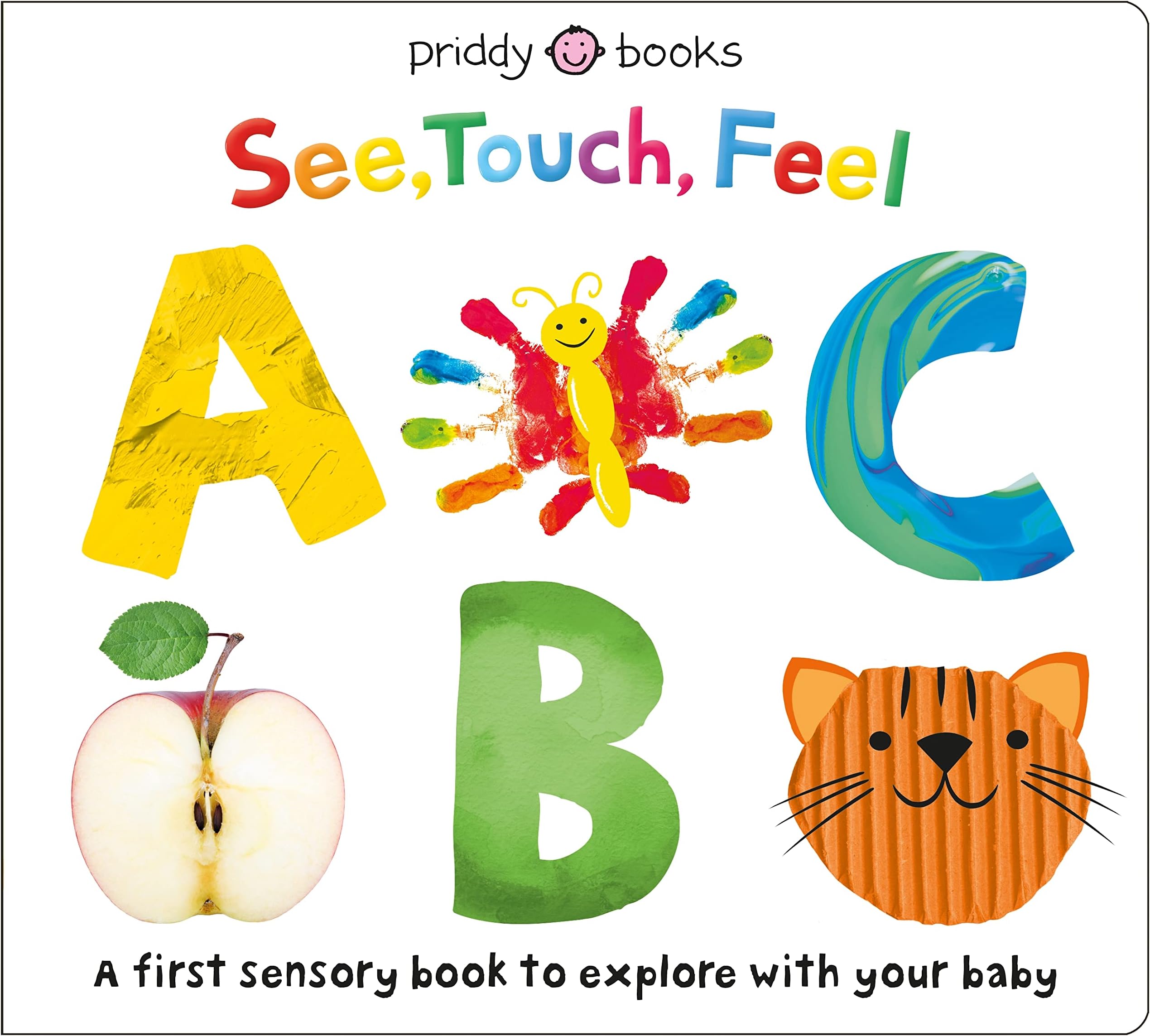 SEE TOUCH FEEL ABC: A first sensory alphabet book: 1