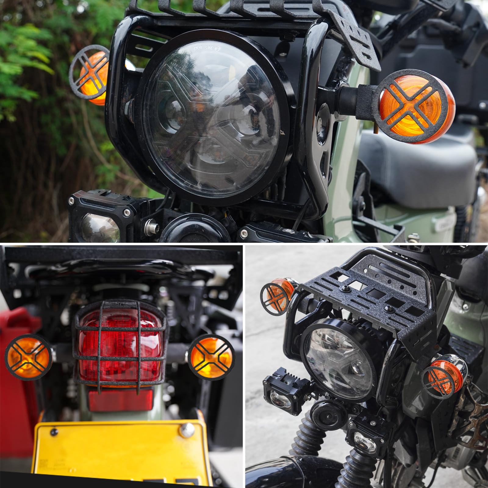 Amazon | Vancroserクロスカブ110テールランプ カバー ウインカー