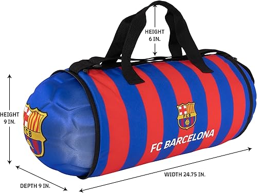 Miniatura 3 de Bolsa deportiva oficial del FC Barcelona para deportesfútbol Plegableextensible, Azul, Bolsa de lona