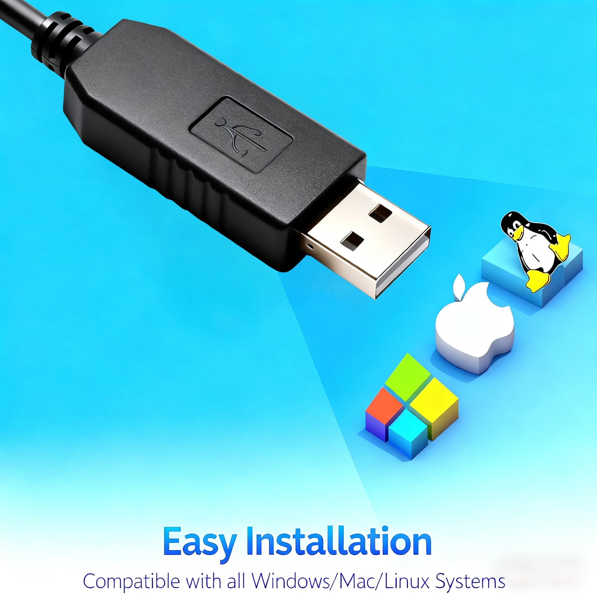 Kabel konsolowy USB 940-0299A do APC UPS do AP9630 AP9631 AP9635, kabel USB do AJ2.5 940 0299A kabel konsolowy adapter szeregowy