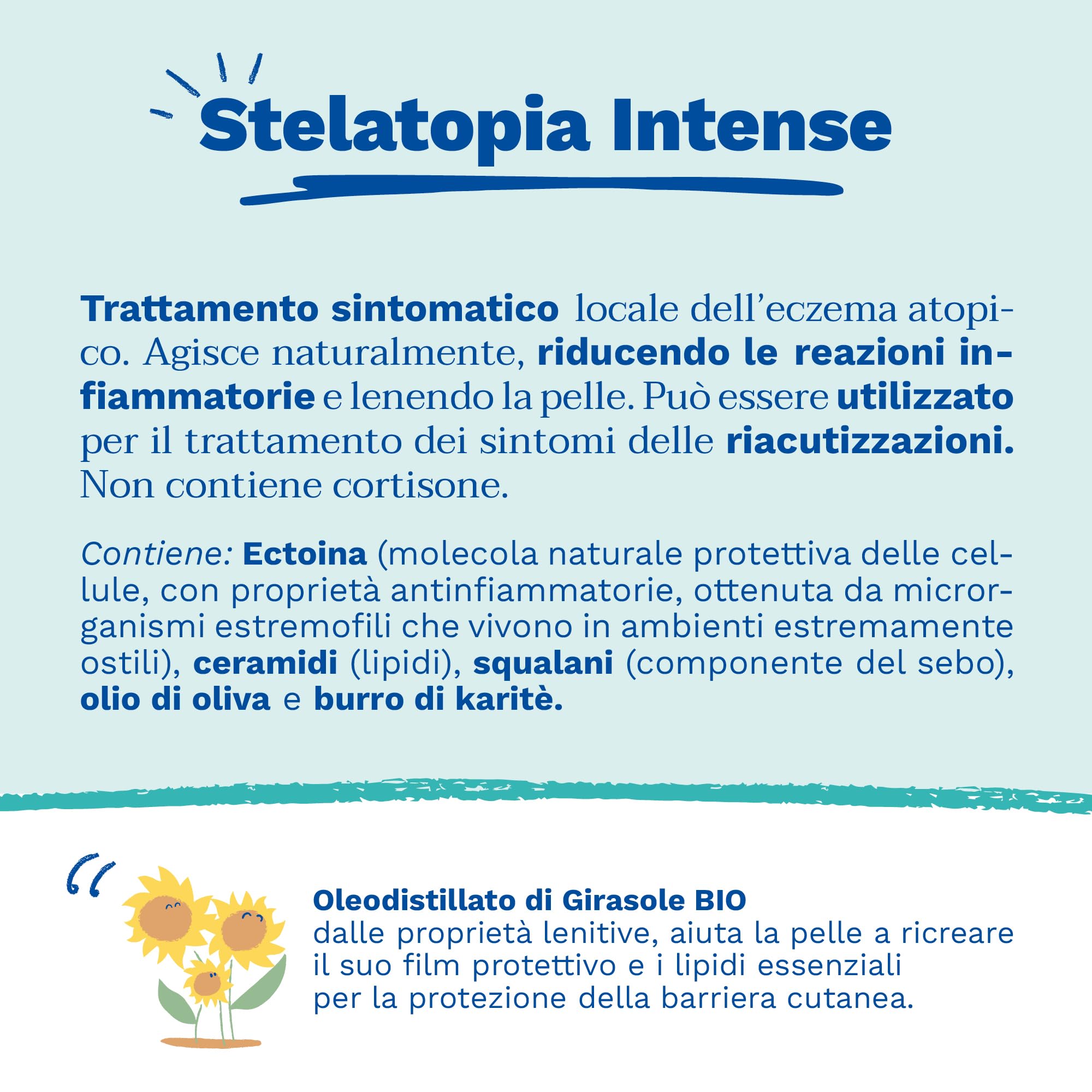 Mustela Stelatopia Crema Intensa Eczema Atópico, Aceite de Oliva y Manteca de Karité, Rostro y Cuerpo, Lactantes, Niños, Toda la Familia - Alivia rojeces y picores, Sin Cortisona (30ml)