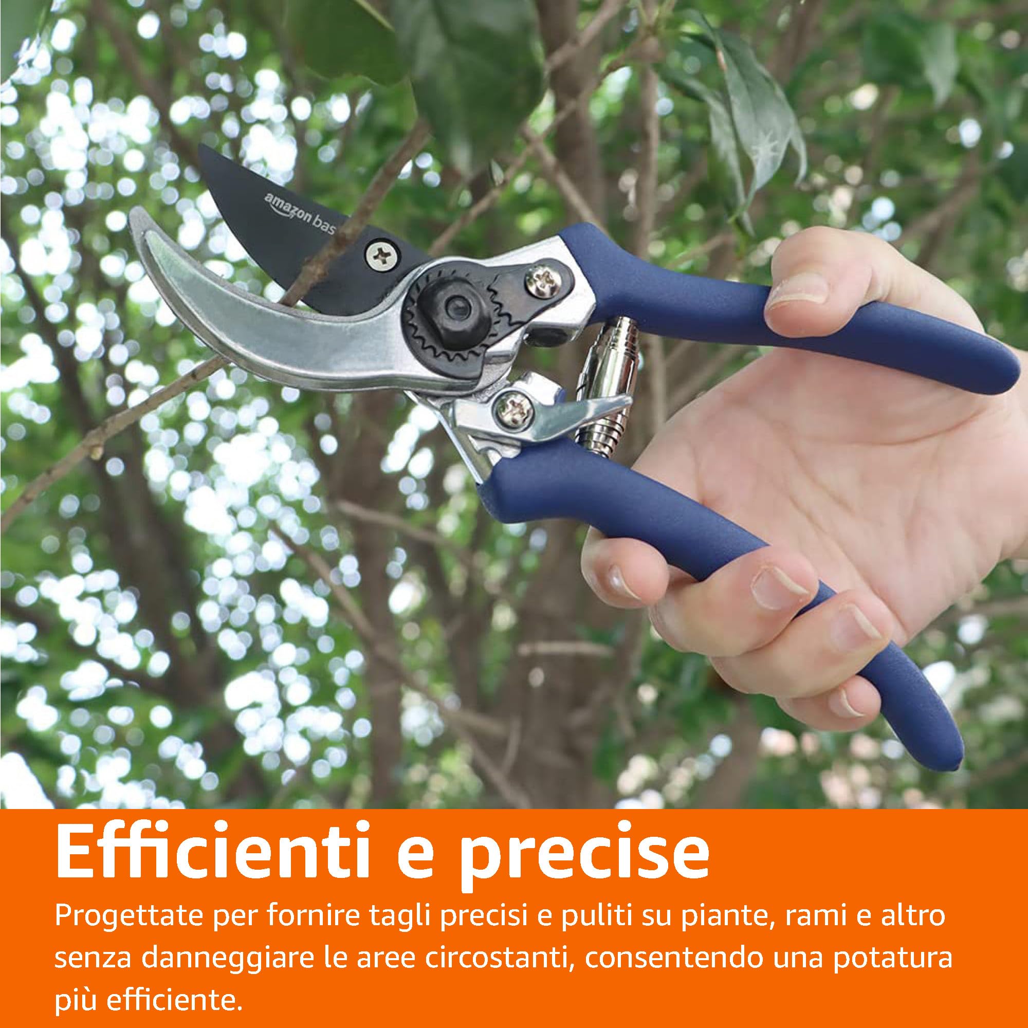 Amazon Basics Potatore manuale, Blu