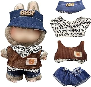 Anuncio patrocinado: TYXHXTF Ropa de Muñeca para Pop-La-BU-BU, BU-BU Outfit, Ropa de Peluche de 17 cm para BU-BU-BU, Ropa ...