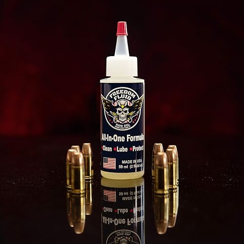 Miniatura 7 de Freedom Fluid  Aceite de limpieza todo en uno  Fórmula probada por veteranos  Limpia, lubrica, protege (CLP) todas tus armas de fuego  Fabricado en