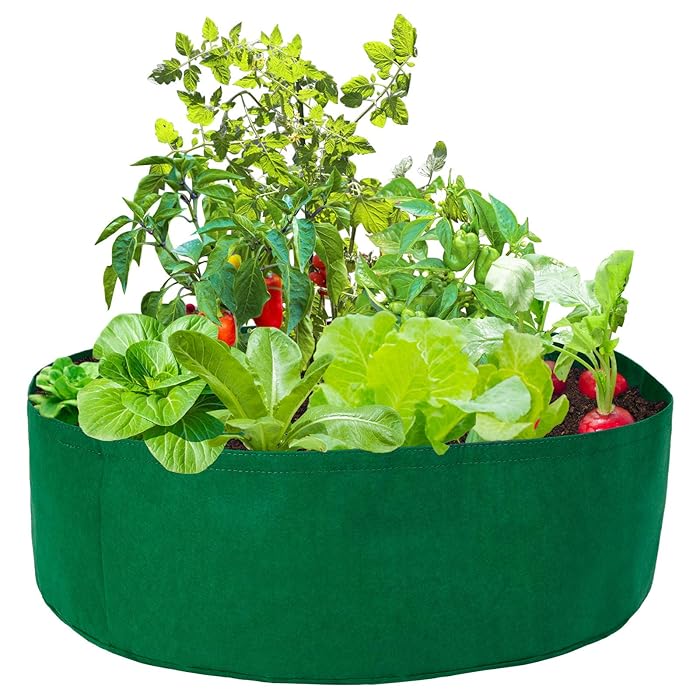 Buy Firlar 2 Pack Fabric Raised Garden Bed, 50 Gallon Planting Bed