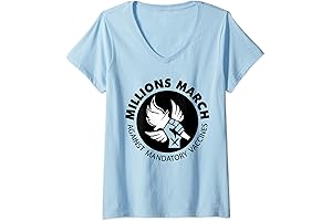 Womens Millions March Against Mandatory Vaccinations T-shirt