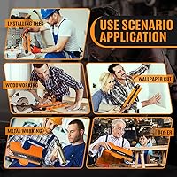 Vista 9 de dodowin Medidor de contorno con cerradura, regalos para él, hombres, cumpleaños, papá, marido, herramienta de contorno de forma de súper calibre