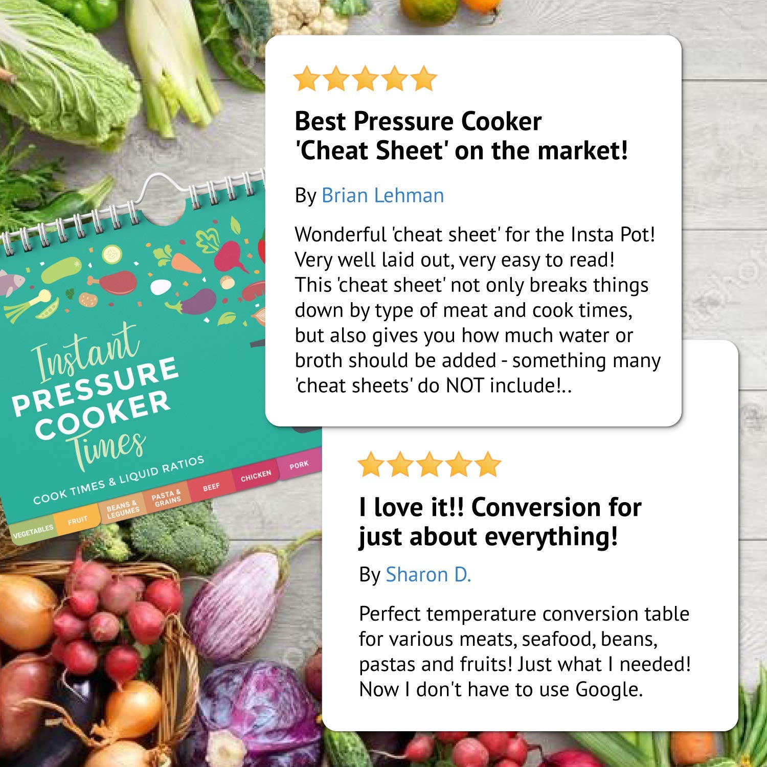 Willa Flare Electric Pressure Cooker Cook Times Cheat Sheet