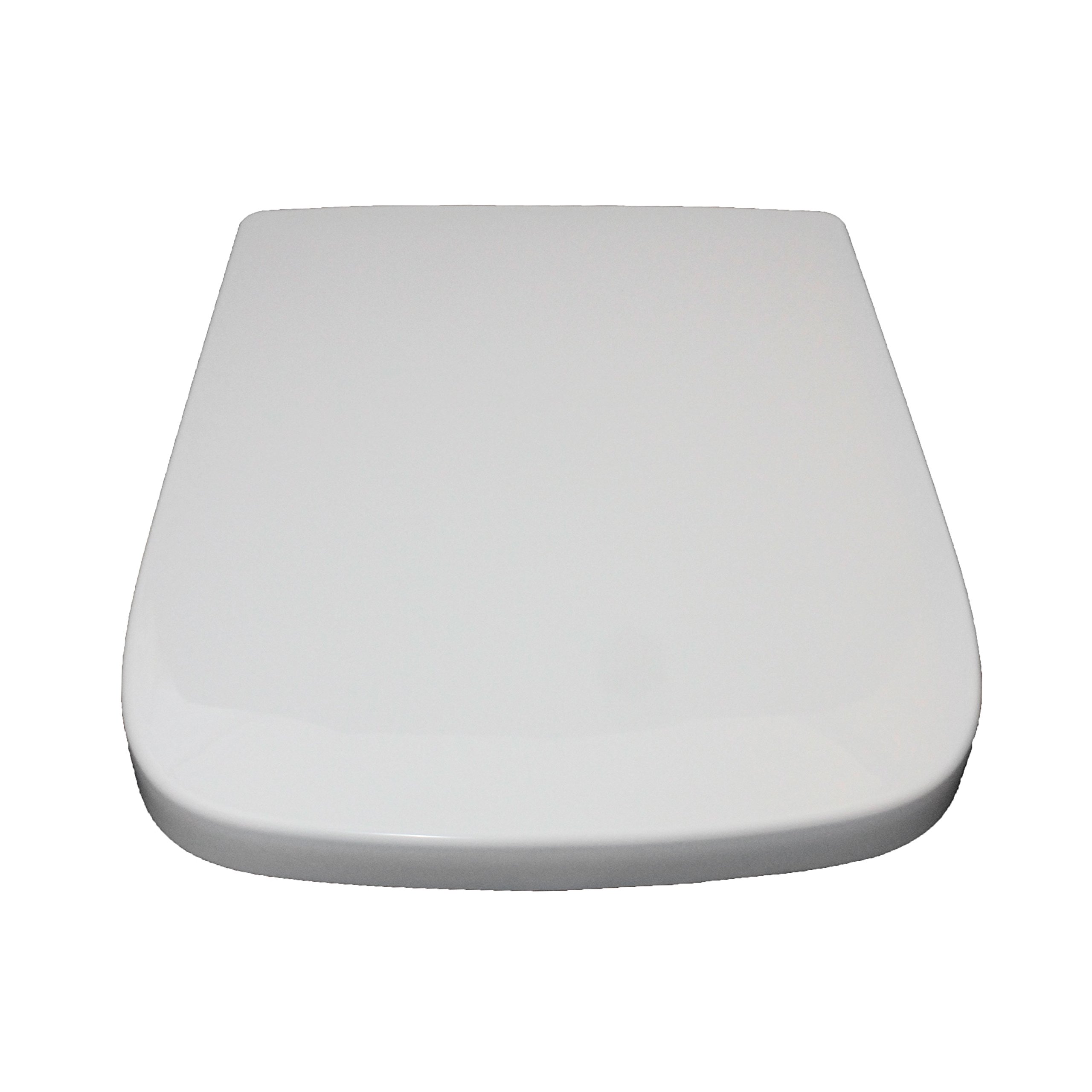 Kvit White Essential Shopping Sqaure Shape Soft Close Quick Release Kartell Toilet Seat Bottom Fix With Fittings