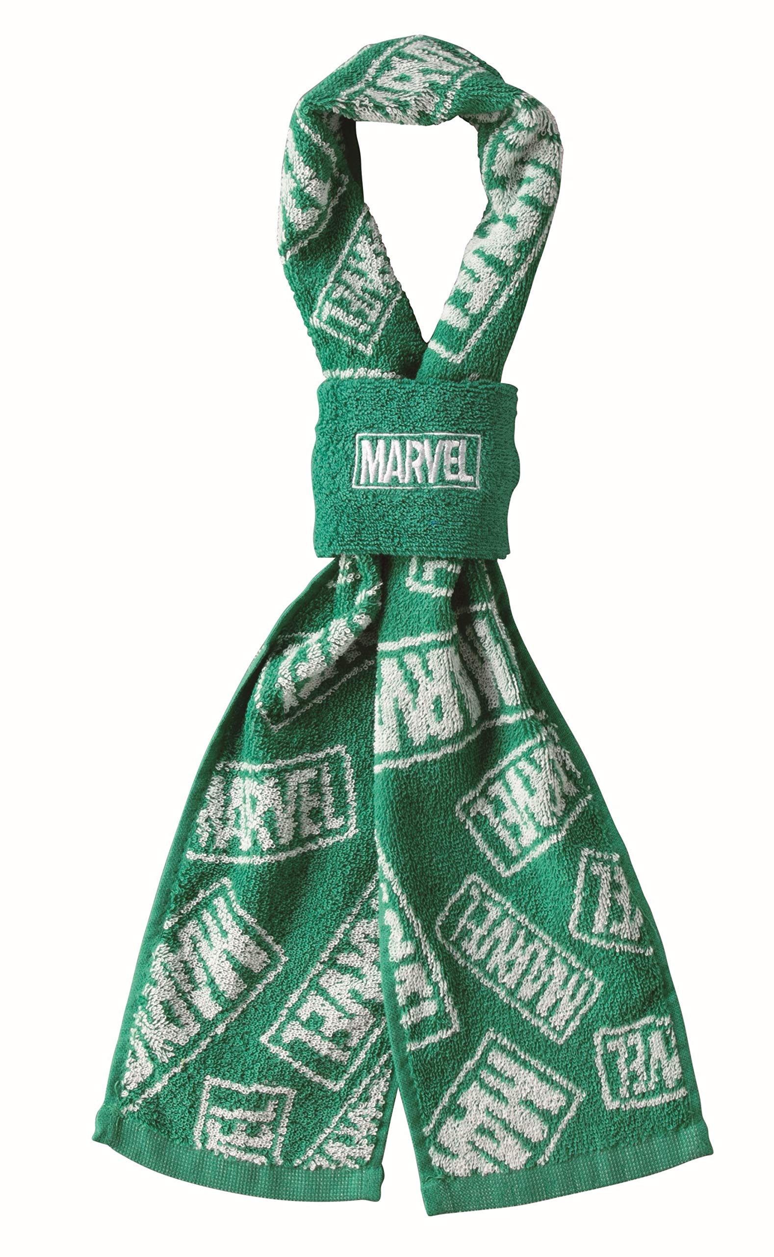Amazon.co.jp: 丸眞 リストバンド付き マフラータオル Marvel