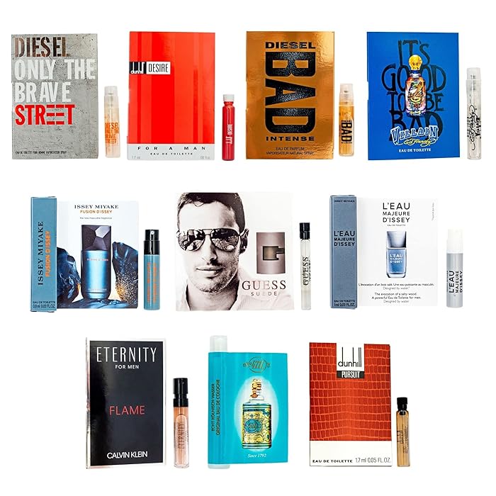 Buy Infinite Scents Men's Cologne Sampler Set10 Designer Cologne