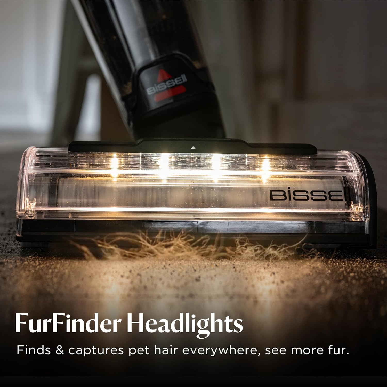 Bissell CrossWave HydroScrub Cordless Wet Dry Vacuum Mop, Floor Cleaner with ZeroGap Edge Cleaning & FurFinder Headlights, 45-Minute Runtime for Hard Floors & Area Rugs, 4275F