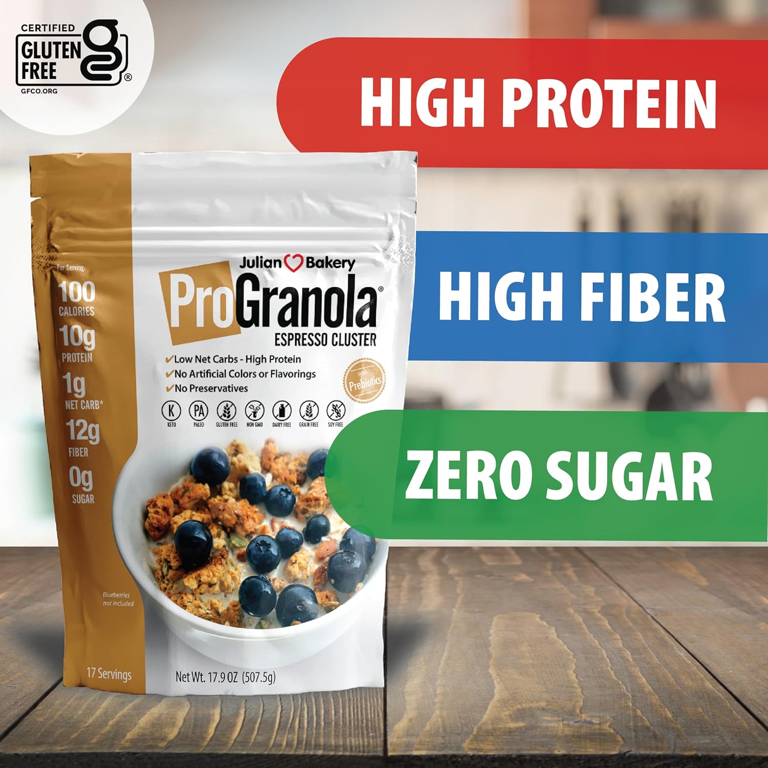 ® ProGranola® | Espro | Protein | Paleo | 3 Net Carbs |
