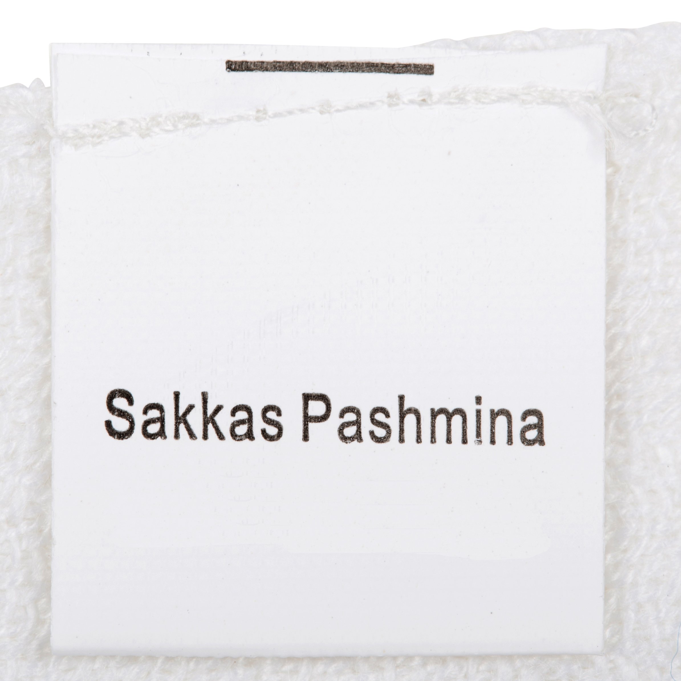 Sakkas 178cm x 71cm Double épaisseur Jacquard Cachemire Viscose Pashmina Châle/Echarpe/Etole