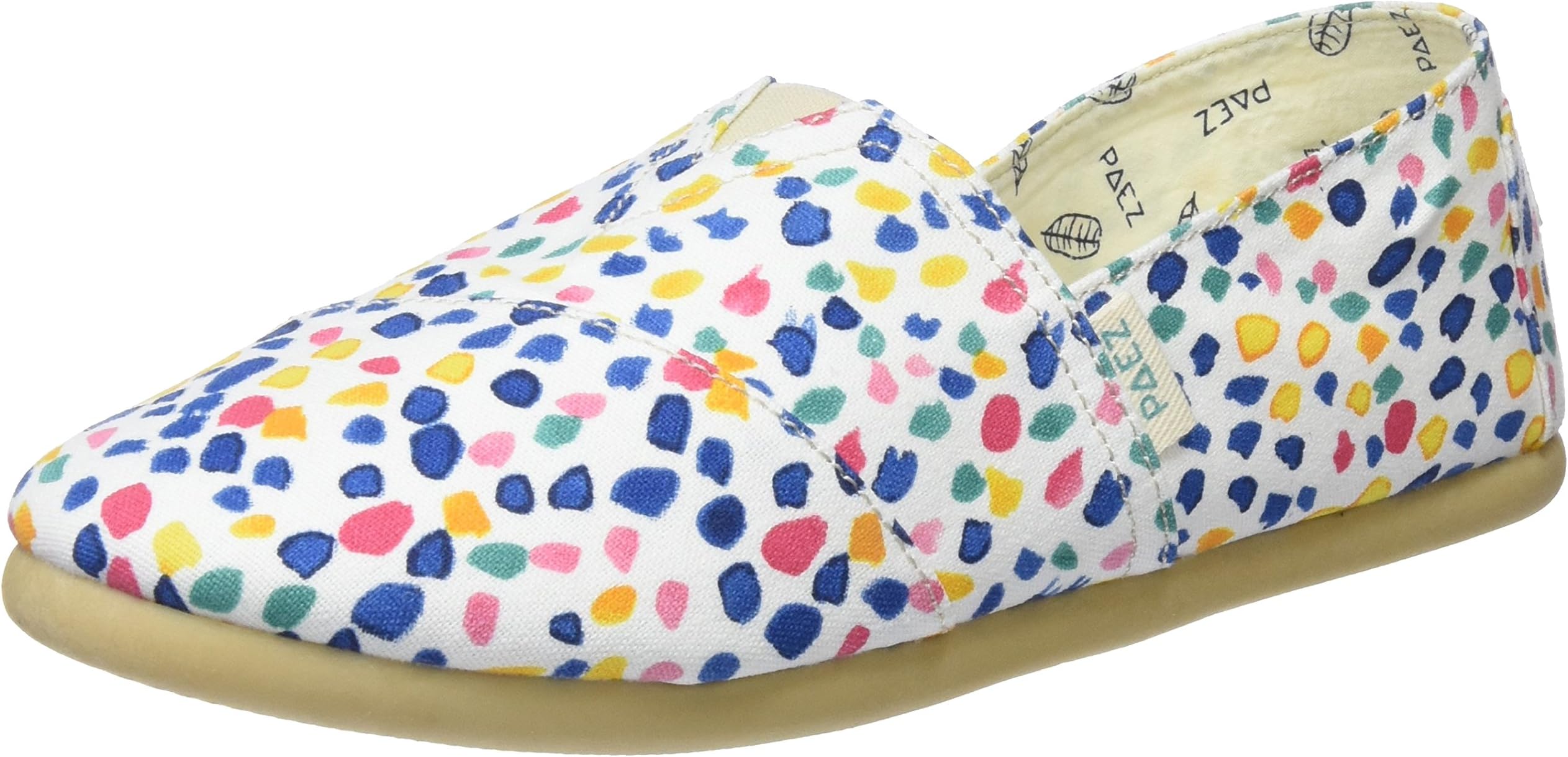 Paez Women's Original-Print White Espadrilles