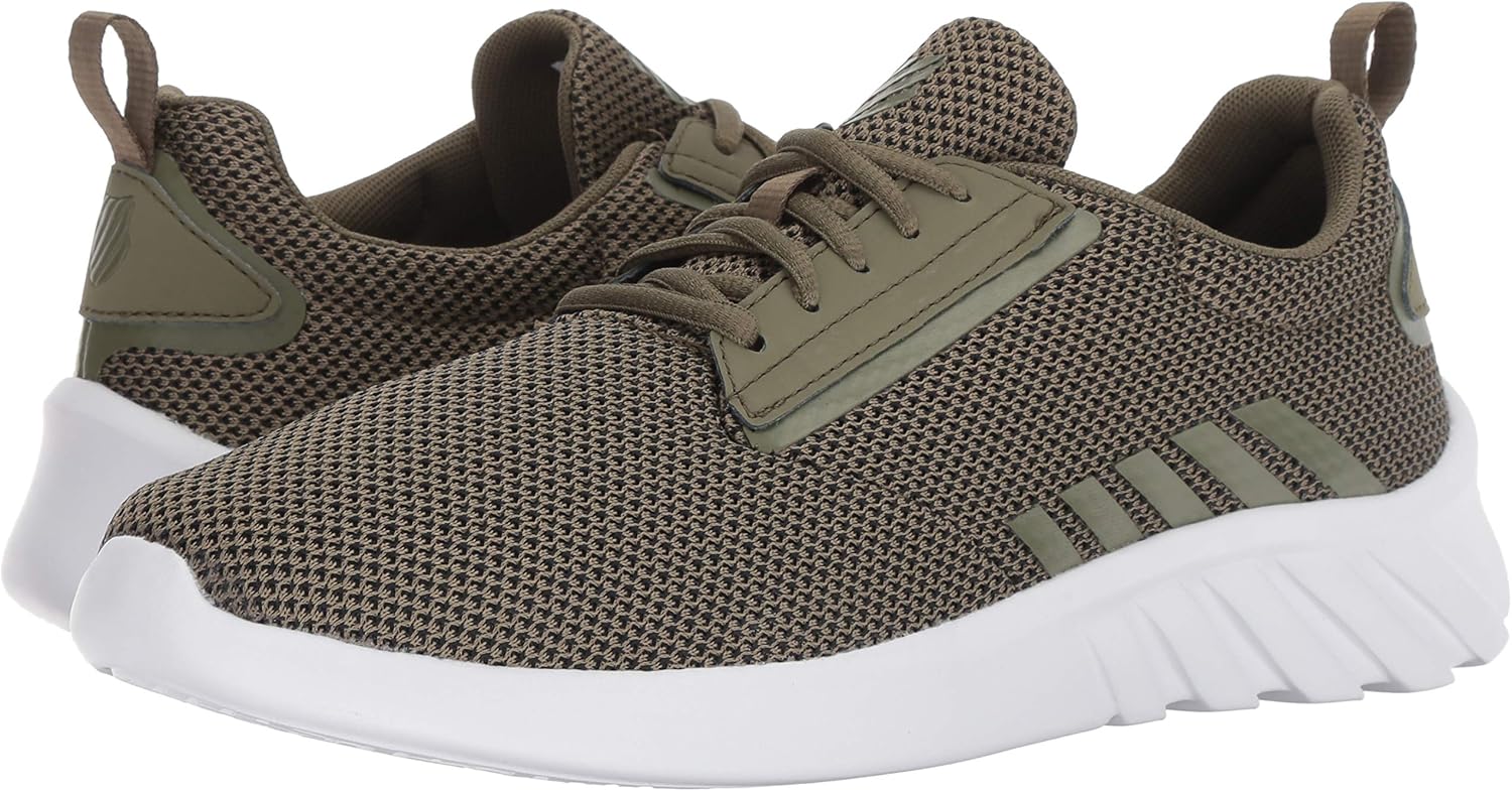 K-Swiss Men's Aeronaut Sneaker 10 Burnt Olive/Olive/White