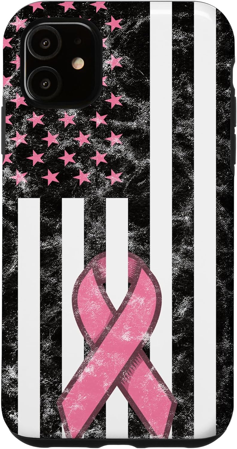 Breast Cancer Case for iPhone 16 Pro