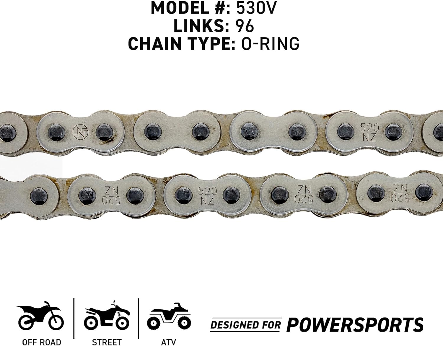 NICHE Drive Sprocket Chain Combo for Kawasaki KX450 Front 13 Rear 50 Tooth 520 Standard 114 Links