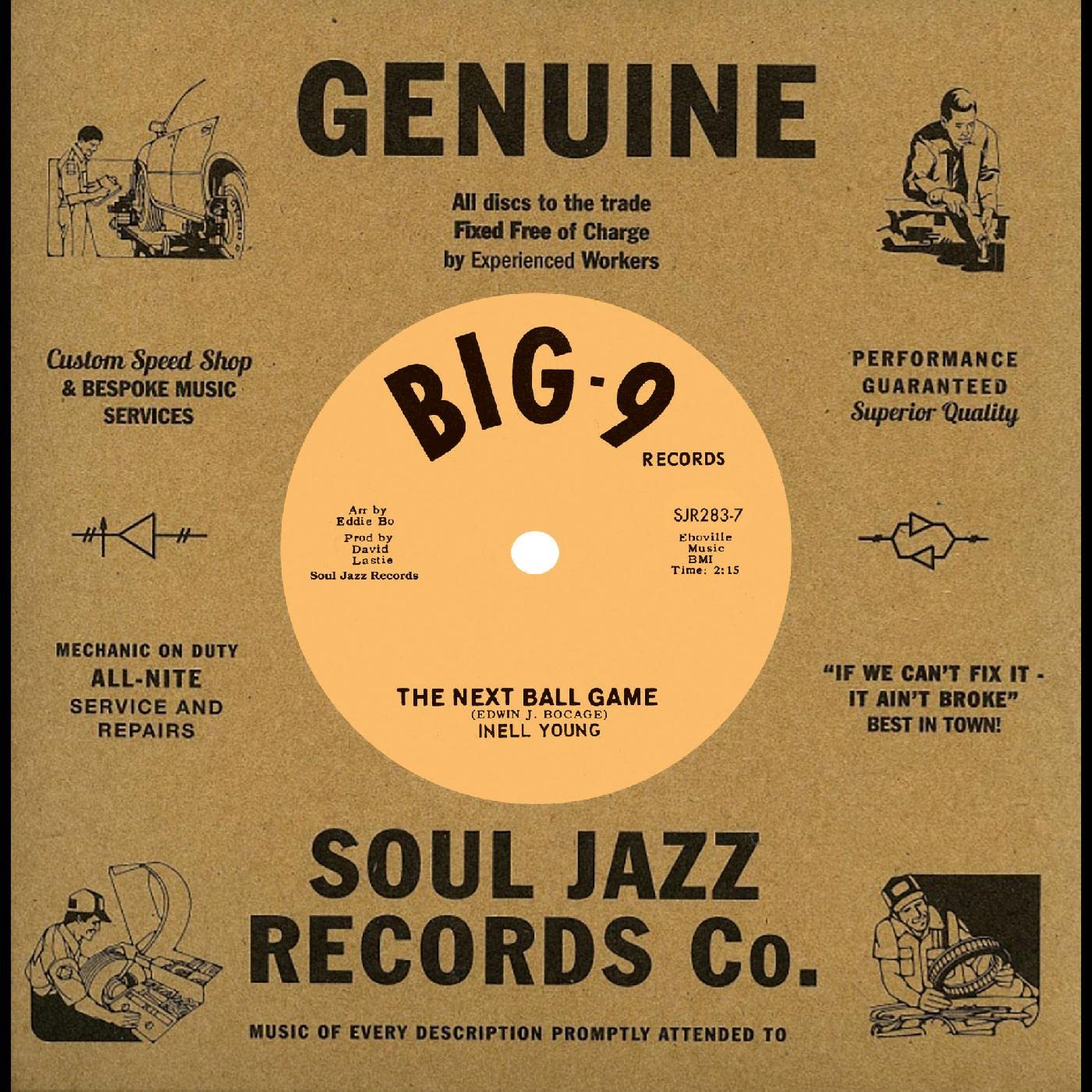 YOUNG, Inell - The Next Ball Game (reissue) - Vinyl (7"")
