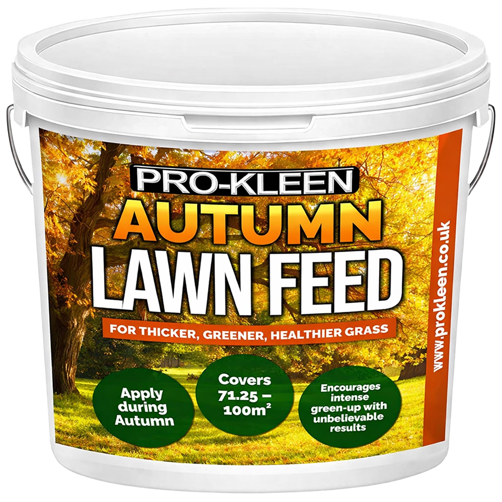 Pro-Kleen Autumn Lawn Feed Granules 2.5kg - Fertiliser for Winter Lawn Care & Disease Prevention