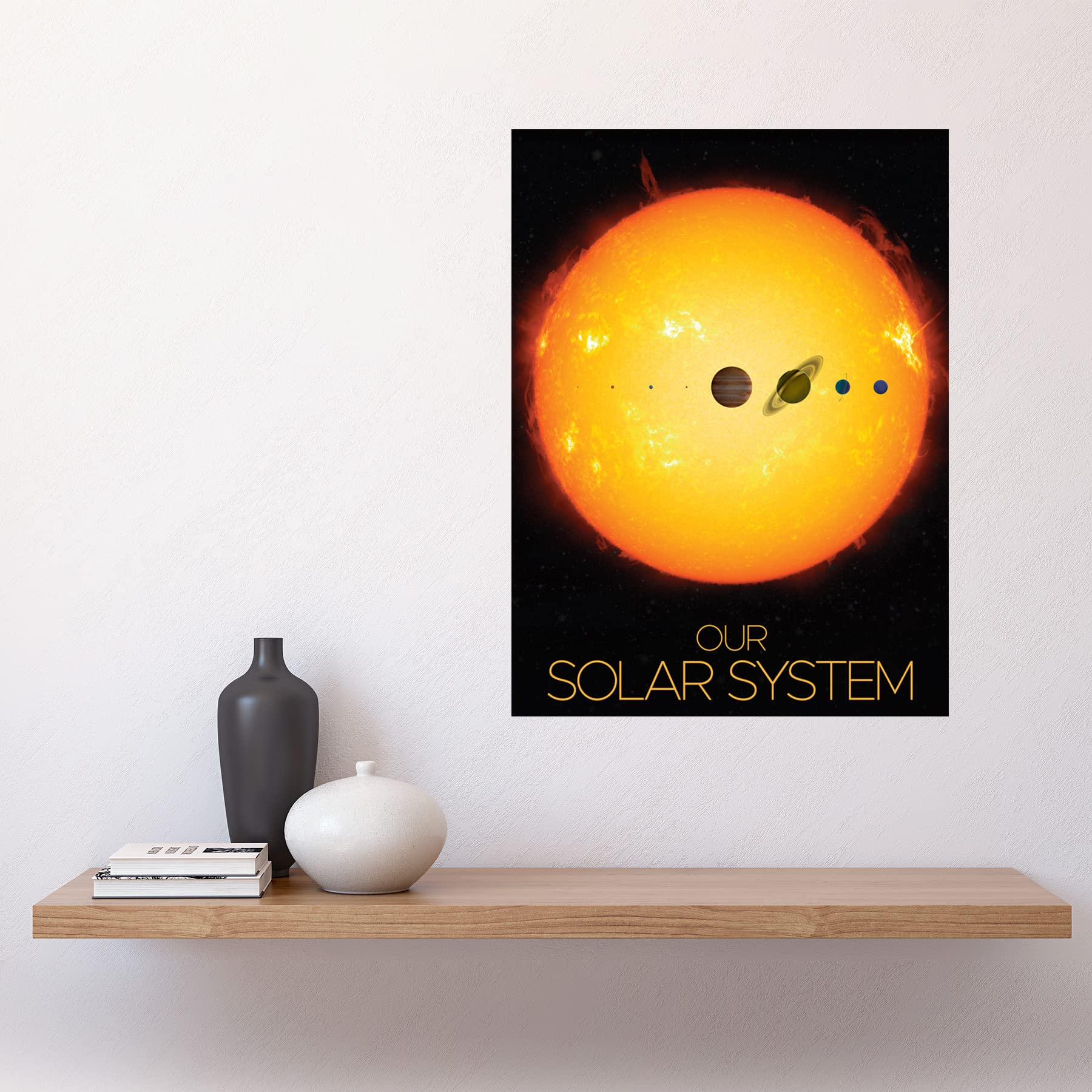 Amazon.com: Artery8 NASA Our Solar System Planets and Sun Size