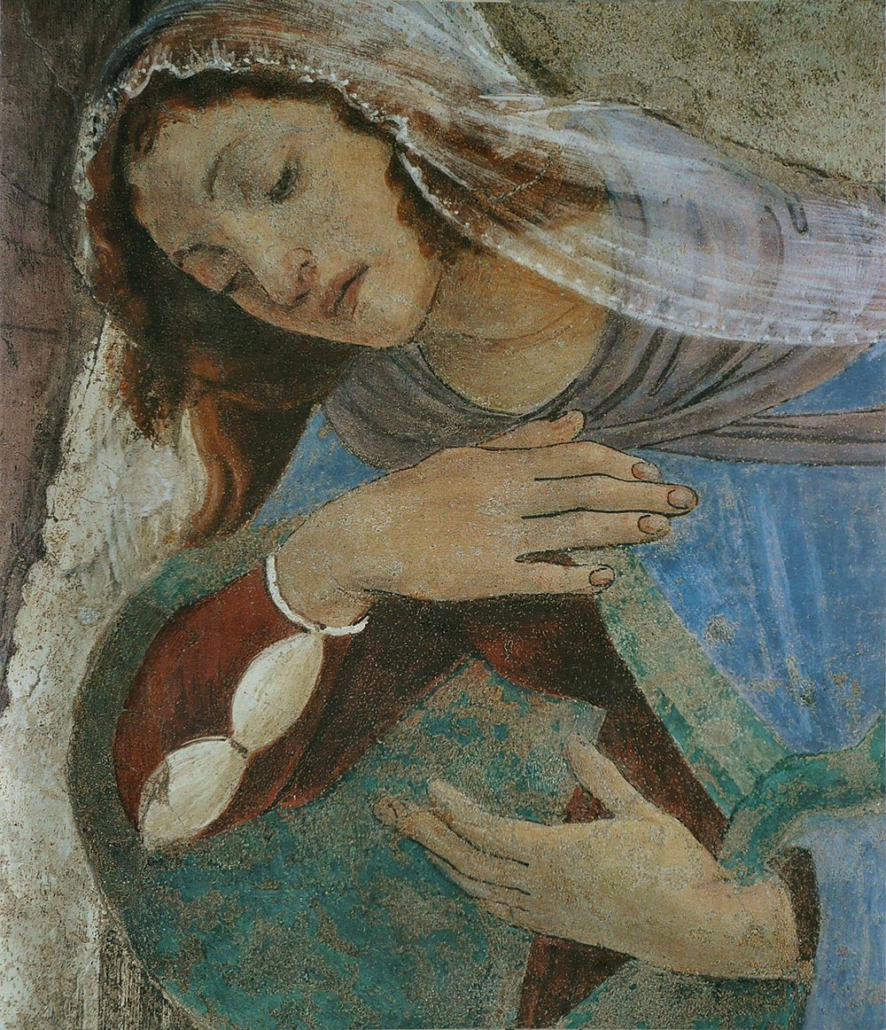 Portrait Annonciation Botticelli une touche de poésie italienne chez vous