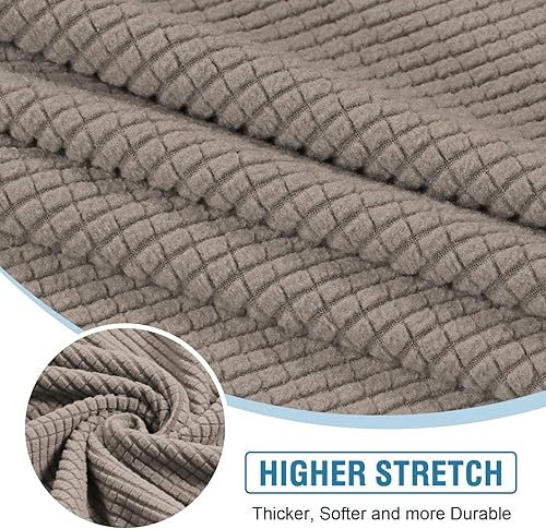 Vista 103 de Fundas de sofá modular, funda de cojín para sofá en forma de L, funda de cojín para sofá biplaza y ambos sofás seccionales izquierdo/derecho, Azul