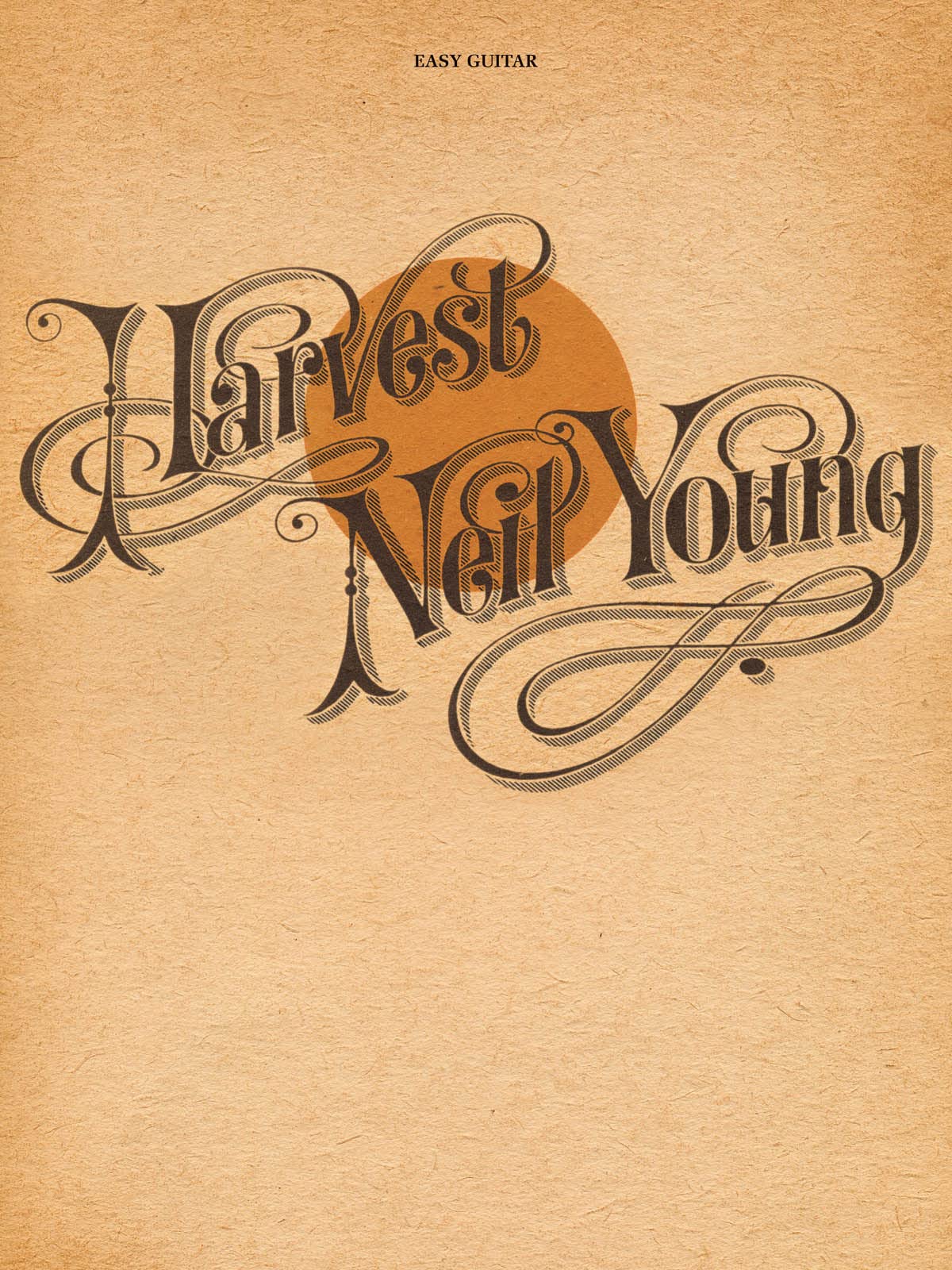 Young Neil Harvest Guitar Recorded Versions Gtr Tab Bk