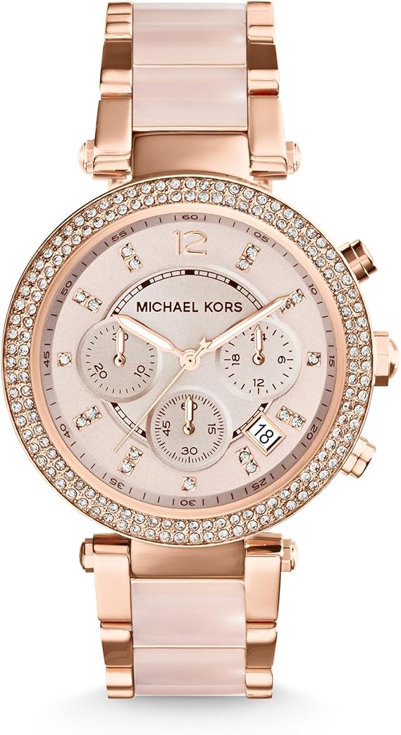 MK watch pink
