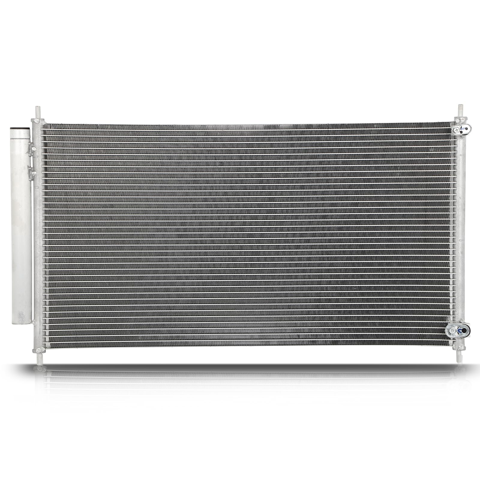 SCITOO 4165 Air Conditioning A/C Condenser for Honda Accord | Direct Fit 2.0L 2014, 2.4L/3.5L 2013-2017 A/C Condenser Parallel Flow Aluminum Core Global Recycled Standard Global Recycled Standard Global Recycled Standard