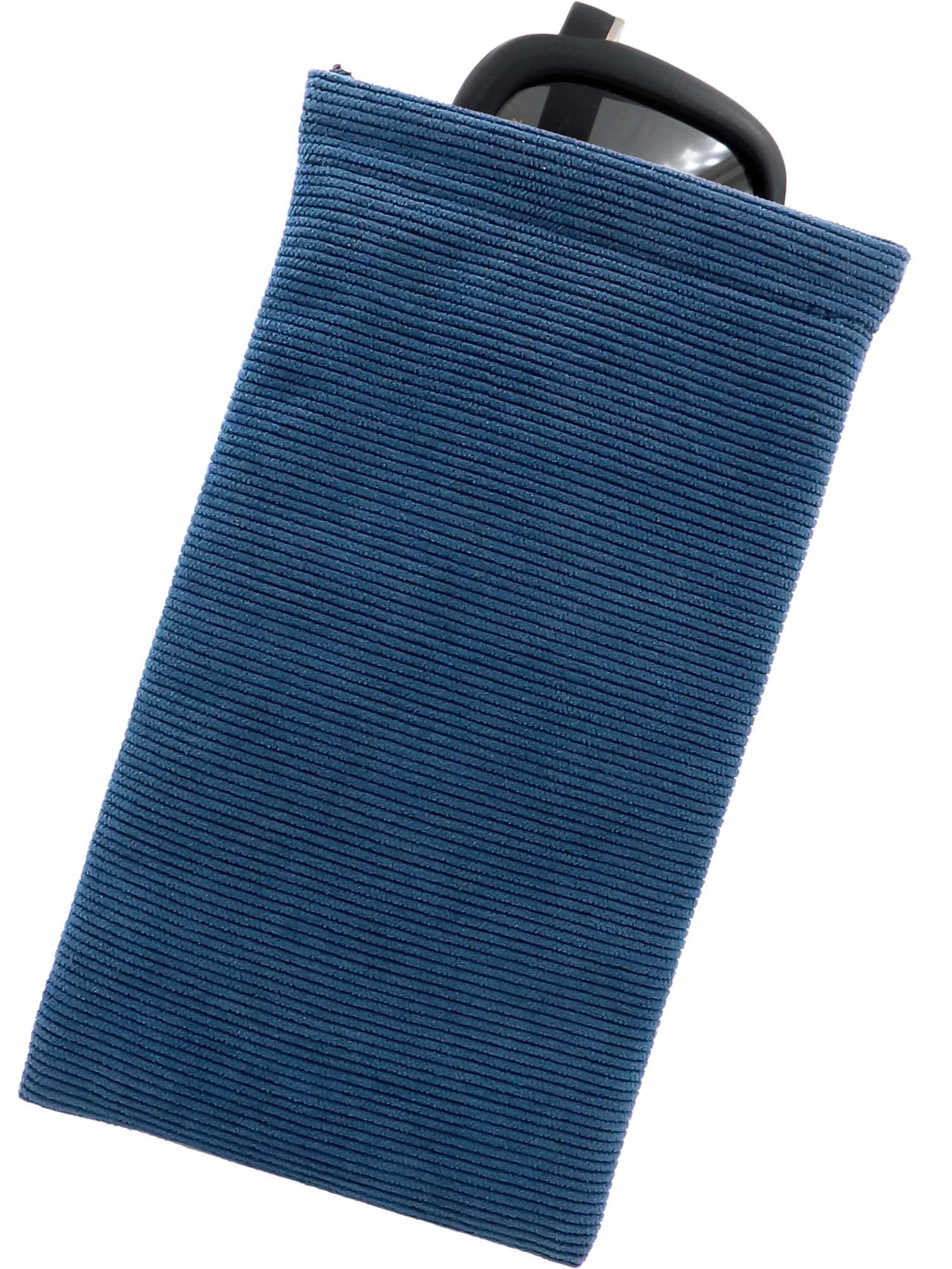 Slip In Eyeglasses Pouch and Reader Pouch Collection | for Small Medium & Large frames | Pack of Pouches + Microfiber Drawstring pouch + premium eyeglasses Cleaning Cloth | - -