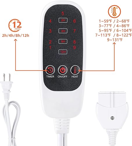 Miniatura 10 de Almohadilla térmica infrarroja lejana, jade natural y 2 almohadillas de calefacción de turmalina diferentes, almohadillas de calefacción eléctricas