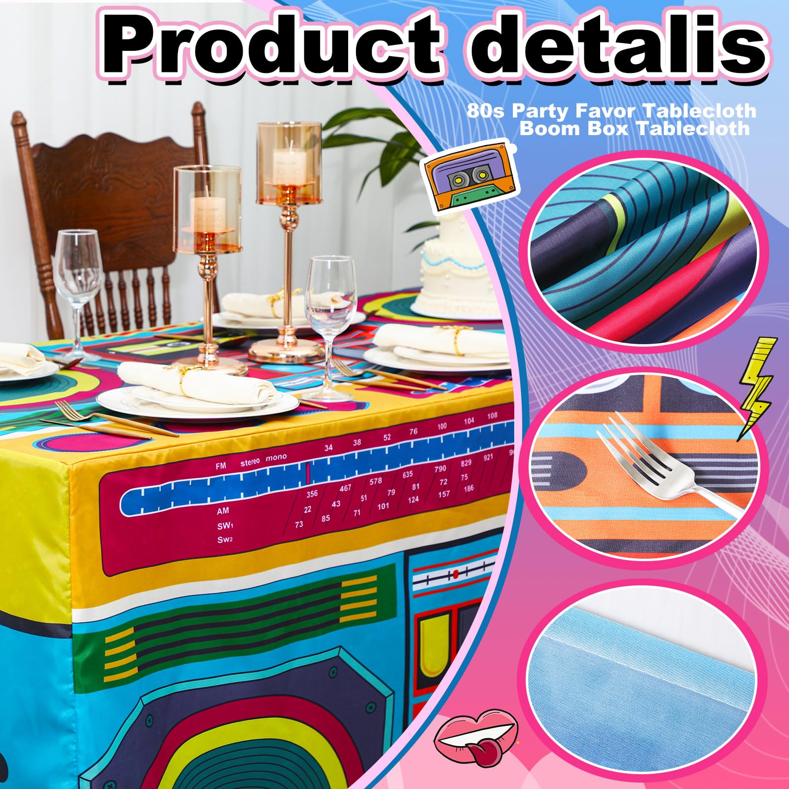WNINK Soccer Party Tablecloth – 2 Pack, 54x108 Inches, Plastic, Waterproof, Perfect For Sports Theme Decor