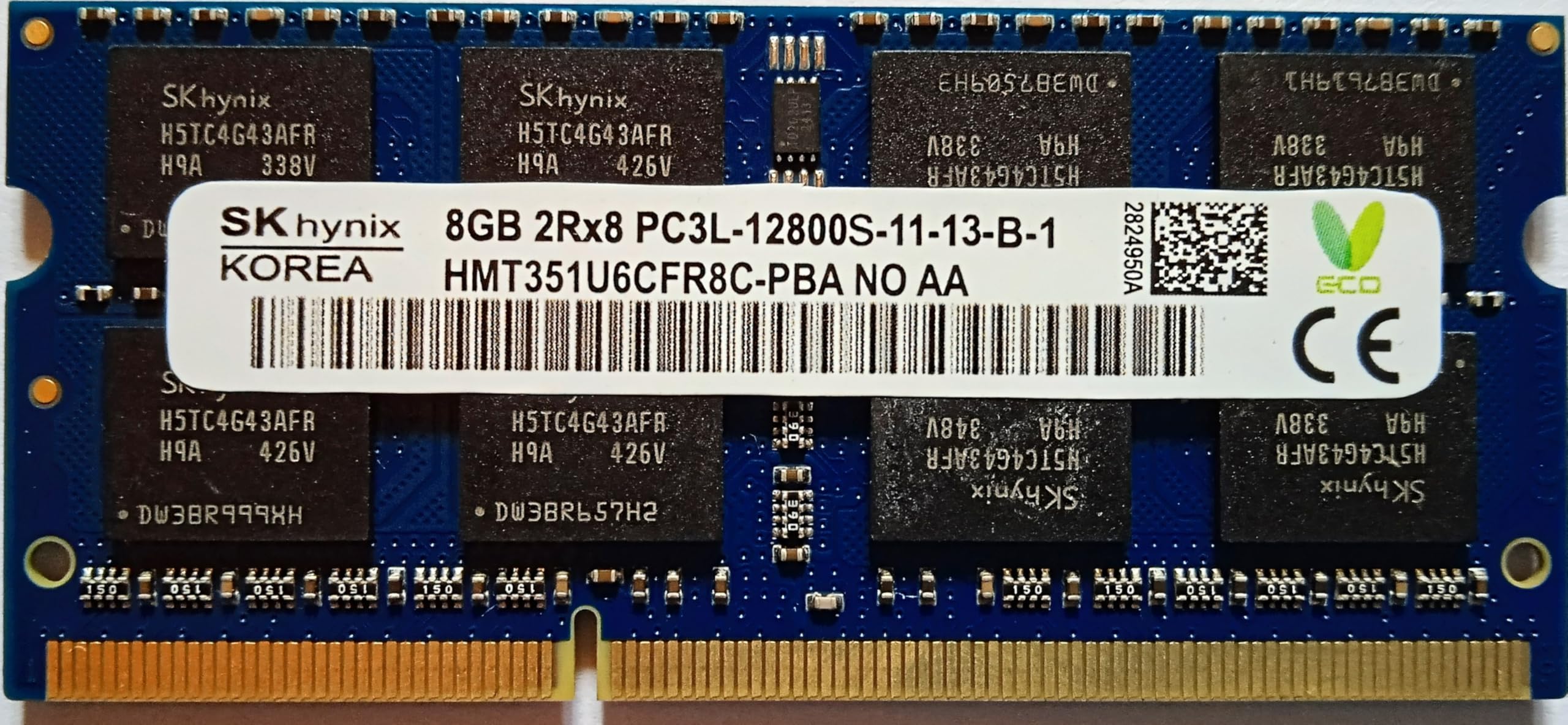 Hynix 8GB DDR3L Laptop RAM 1600 MHz PC3L-12800S 2Rx8 Dual Rank 1.35 Volt Memory with 3 Years Warranty (This RAM is NOT for Desktop/Computer) (B0DJD4RYPV) Amazon Price History, Amazon Price Tracker