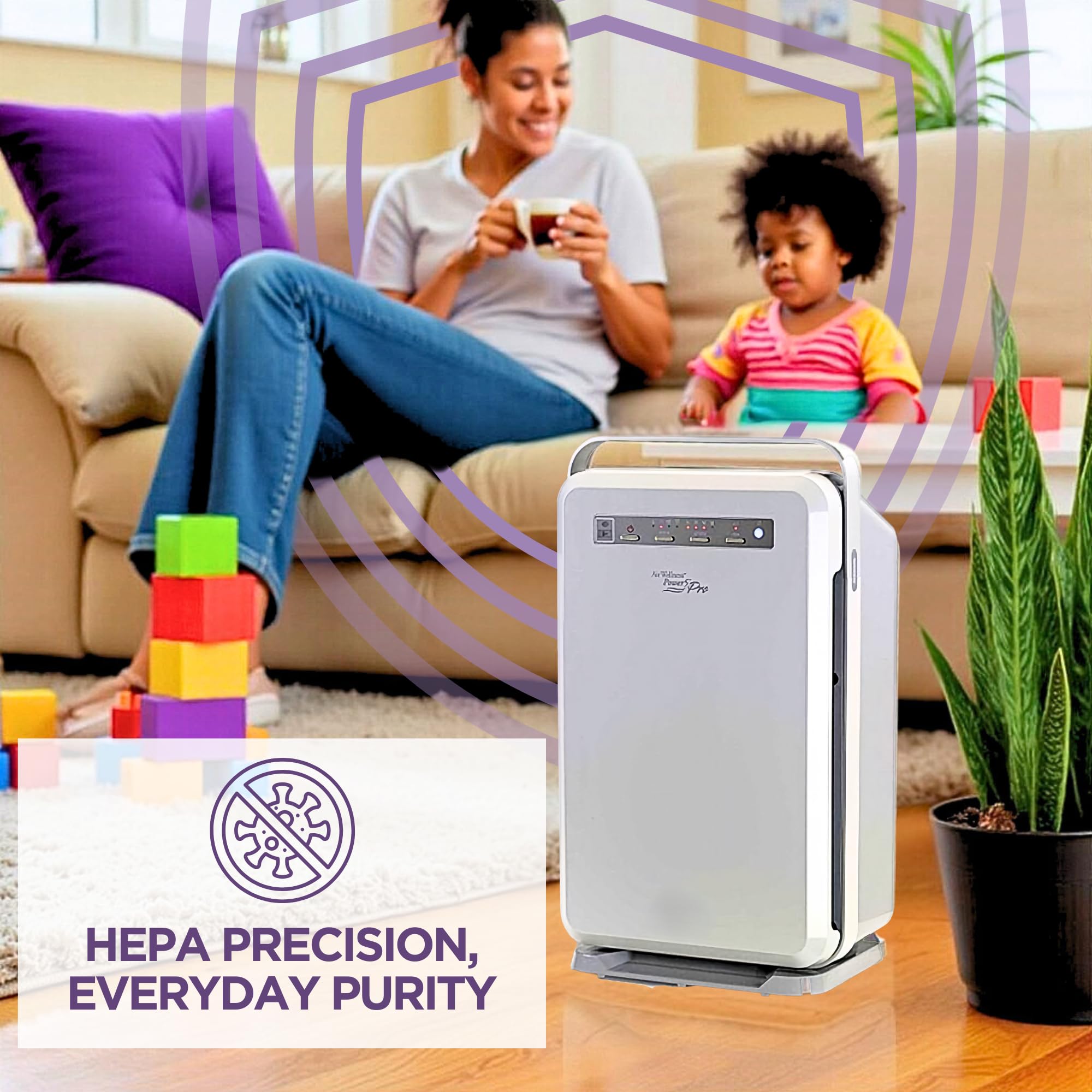 Amazon.com: HEPA Air Purifier Filter Replacement Pack 1439 for