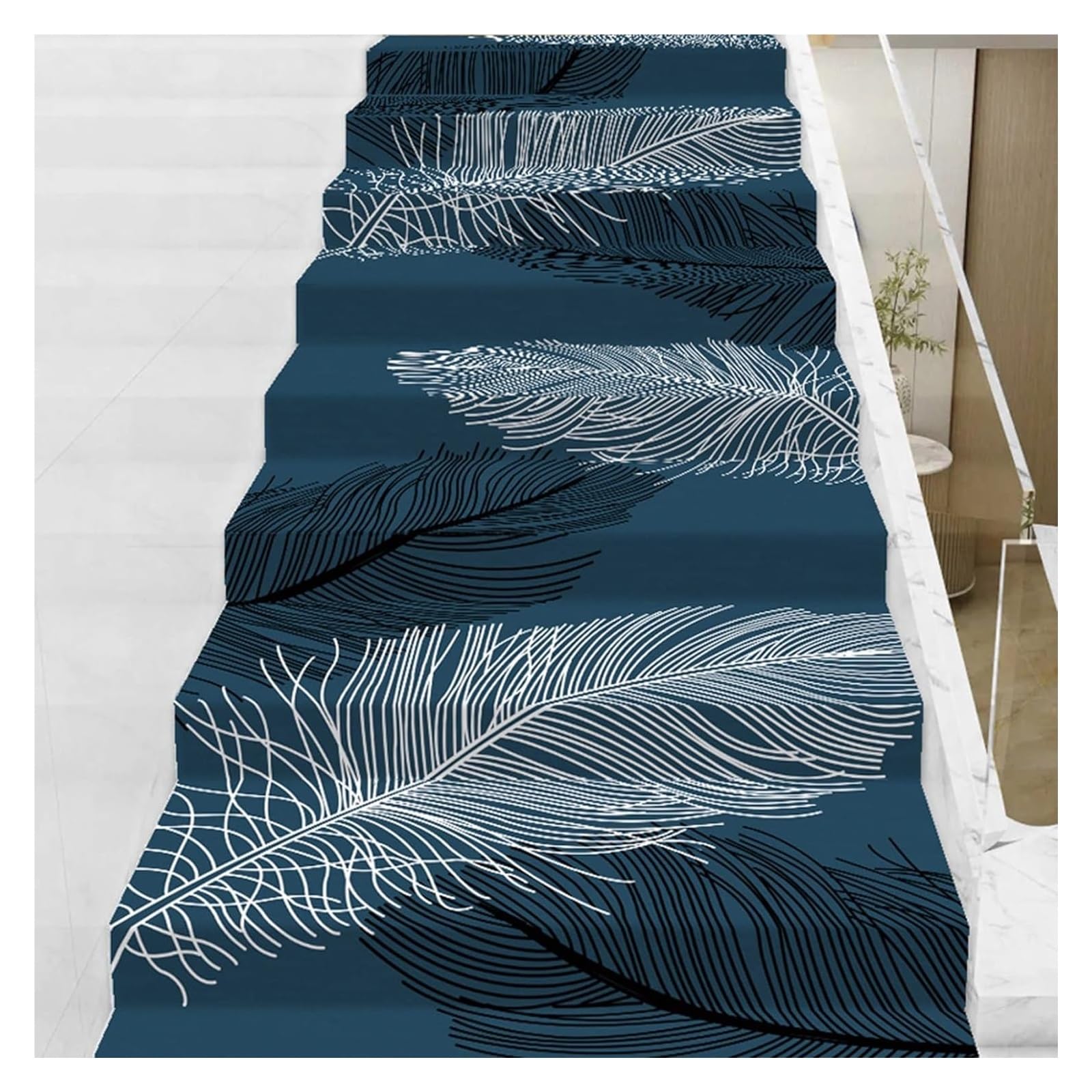 Alfombra de escalera antideslizante en rollo completo de 6 mm