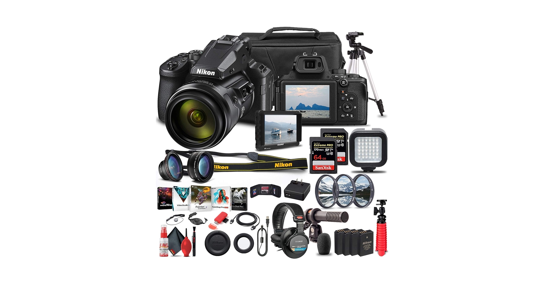 Nikon COOLPIX Ｐ950 Amazon.com : Nikon COOLPIX P950 Digital Camera, Bundle with