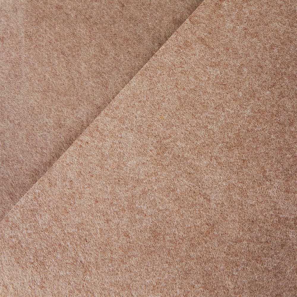 Felt Fabric Squares 10 Pack – 10"x10" (25x25cm) – Marl Fawn Wool Blend – Soft Craft Felt for Sewing, DIY Projects