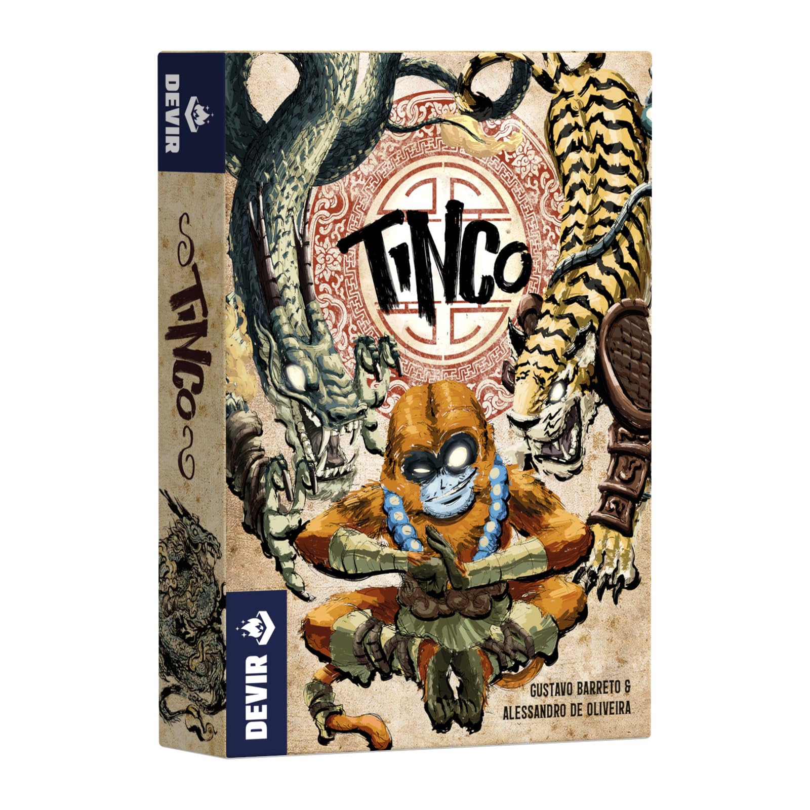 Devir Tinco, Card Game, Fast and Competitive Game, Game with Friends and Family, 10 Years (BGTINML)