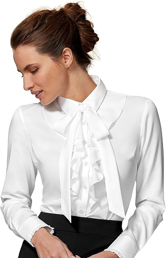 T.M.Lewin Women's Shirt White Fine 